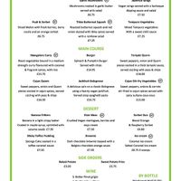 Vegan Menu at Laichmoray Hotel in Elgin