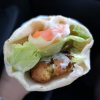 Falafel Kebab at Uncle Santos in Cottesloe