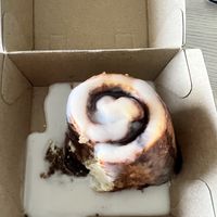 Vegan bun   at Cinnayum in Joondalup