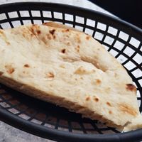 Plain Naan (vg) at Delhiwala Food in Leeds