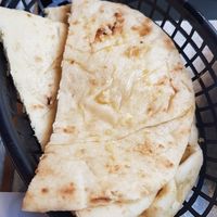 Garlic Naan (vg) at Delhiwala Food in Leeds