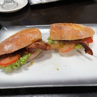 vegan B.L.A.T.  at Black Lion Bakery & Cafe in Wellington