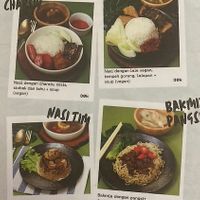 Menu  at Champignon Vegetarian Kitchen in Jakarta