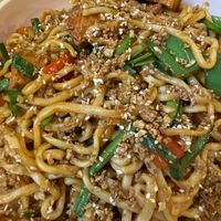 Tomato Garlic Chow Mein  at Mamahuhu in Mill Valley