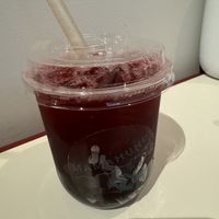 Hibiscus Hawthorn with boba   at Mamahuhu in Mill Valley