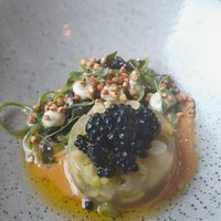 Vegan kaviaar at De Houtloods in Tilburg