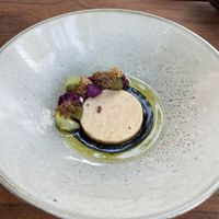 Foil gras van cashew  at De Houtloods in Tilburg