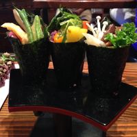 Hand rolls at Beyond Sushi - Union Square in New York City