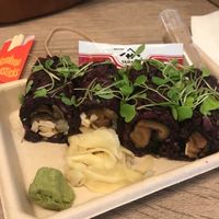 Mushroom sushi  at Beyond Sushi - Union Square in New York City