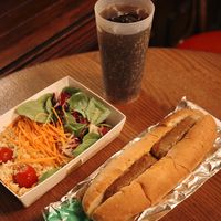   at Disneyland - Casey's Corner in Chessy