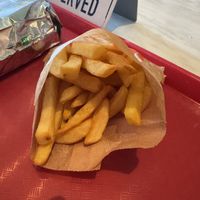 Fries  at Disneyland - Casey's Corner in Chessy