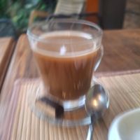 Coffee con leche at BiO2 Lab in Sao Paulo