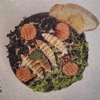 Mediteranien salad at BiO2 Lab in Sao Paulo