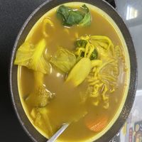 Coconut curry ramen  at Guang Yi Vegan Restaurant - 廣一素食餐廳  in Chiayi