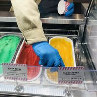 Vegan options   at DD Scoop in Istanbul