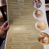 Gluten-free menu (they said all but a few of these can be made vegan) at Noodle Wave in Mckinney