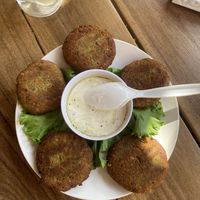 Falafels   at Hostal Azul in Granada