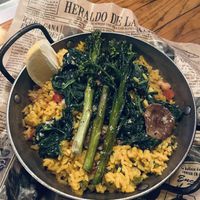 Vegetable paella   at Cuba Libre in Orlando