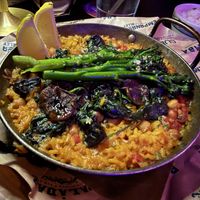Vegetarian Paella is vegan as is  at Cuba Libre in Orlando