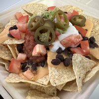 Nachos 😍😋  at Doggone Vegan in Huntsville