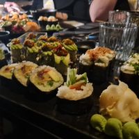 Noch mehr Sushi at Schilling Roofbar in Heidelberg