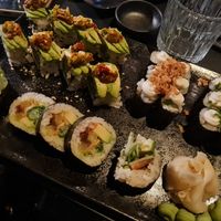 Und noch mehr Sushi at Schilling Roofbar in Heidelberg