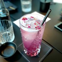 Butterfly Fizz Mocktail at Schilling Roofbar in Heidelberg