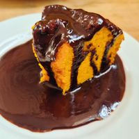 Brazilian carrot cake at Castigliani Cafés Especiais in Recife