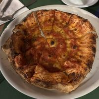 Appetizer pizza   at Pizzeria Mezzaluna in Lanzarote