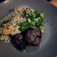 Vegane Königsberger Klopse at Linde Restaurant in Heidelberg