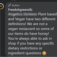  at Free Duh Greens! Smoothie Bar in Trinidad