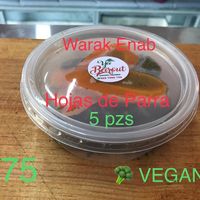 Hojas de parra at Ya Beirout in Merida