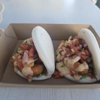 Prawn Bao   at Purple Rabbit Food Truck in Ascot Vale