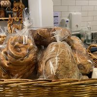 Fresh baked bread and bagels   at Chez Jean-Claude Patisserie in Subiaco