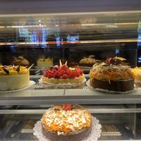 Fresh cakes   at Chez Jean-Claude Patisserie in Subiaco