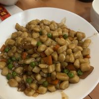Gnocchi with vegetables   at Ravioli di Lu Pechino in Milan