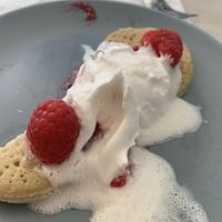 Crumpets, half eaten   at Happy Chicks Bakery in Cincinnati