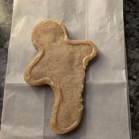 Gingerbread cookie! at Happy Chicks Bakery in Cincinnati