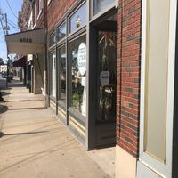 Exterior / storefront / front at Happy Chicks Bakery in Cincinnati