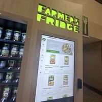 They have salads, too!  at DFW - Farmer's Fridge in Dallas