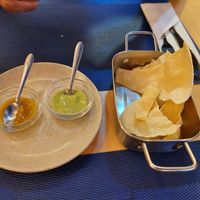 Free food (only orange sauce is vegan) at Chef Guru - Indian Cuisine  in Funchal