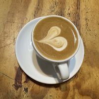 Oat cortado   at Doppio Coffee Warehouse Kentish Town in North West London