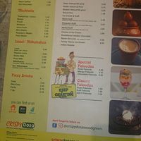 Menu at Crispy Dosa - Wood Green in North London