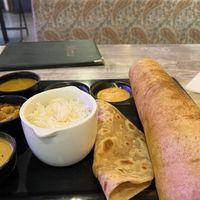 Lunch special with substituted options. YUM!  at Crispy Dosa - Wood Green in North London