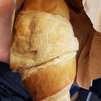Bready vegan croissant at Bäckerei biokaiser in Frankfurt