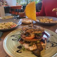 Vegan bagel  at Naane in Bielefeld