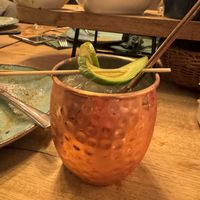 Moscow Mule  #Veganuary at Naane in Bielefeld