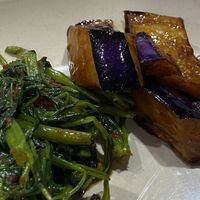 fried vegs  at Zen Xin Vegetarian in Penang