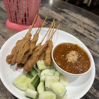 Satay veg  at Zen Xin Vegetarian in Penang