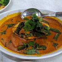 Curry "Cod" at Zen Xin Vegetarian in Penang